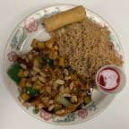 Best L1. Kung Pao Chicken, Egg Roll, Ham Fried Rice in Midvale, UT