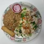 Best L13. Almond Chicken, Egg Roll, Ham Fried Rice in Midvale, UT